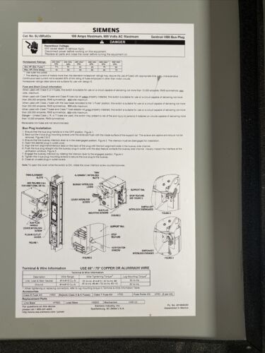 SIEMENS SLVBR4634G / SLVBR4634G Refurbished