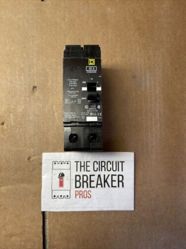 EDB24040 Molded Case 40A 480V Circuit Breaker 2Pole New Surplus