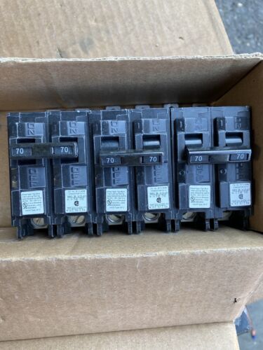 B270H Molded Case 70A 240V Circuit Breaker 2Pole BL Series BLH 3 Pack