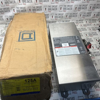 B125ds Circuit Breaker Enclosure 600Y/347v 50/60hz 250v Type 3R Stainless