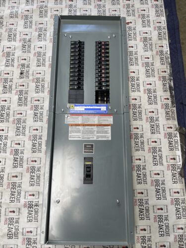 Square D NQ Interior Main Breaker Panel 100A 30spc 208Y/120 3ph 4wire Cu Bus New