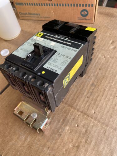 SQUARE D - FA34020 I-LINE CIRCUIT BREAKER - 20A 3P 480VAC - 3 POLE 20 AMP 480V