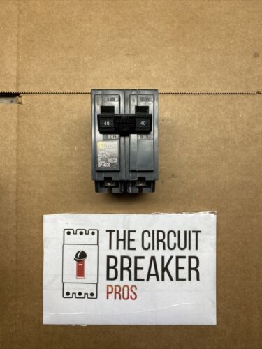 Square D HomeLine HOM240 40 Amp 2 Pole Circuit Breaker New No Box