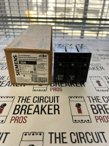 SIEMENS / ITE, Q330, 30A, 240V, 3 POLE, CIRCUIT BREAKER *NEW WRNTY