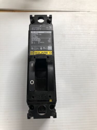 Square D FAL12020 20A 1P Interrupter Breaker