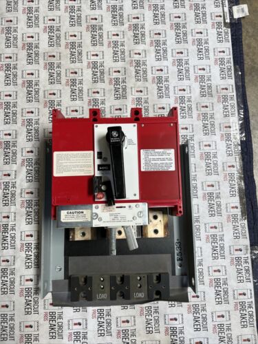 GENERAL ELECTRIC FUSED POWER CIRCUIT DEVICE THPR3616ET1 3 POLES 1600A 600V USED 