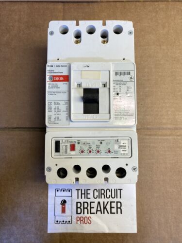 CKD3400F Eaton Circuit Breaker Frame 3 Pole 400a 600 Vac NEW PULLOUT 250a Trip