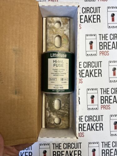 Littelfuse KLLU1600, (1), 1600 Amp, 600 Volt, Class L Time Delay Fuse - NEW-B