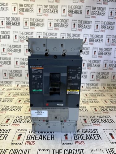 MERLIN GERIN COMPACT 600 AMP CIRCUIT BREAKER 600 VAC / 500 VDC 3 POLE  NSJ600 A