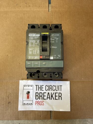 NEW No Box Square D HLL36060 PowerPact HL 060 Circuit Breaker 60 Amps 600VAC