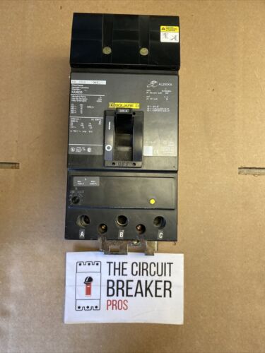 NEW SURPLUS Square D KA36225 Circuit Breaker 225 Amp 3 Pole 600 VAC WRNTY 1YR