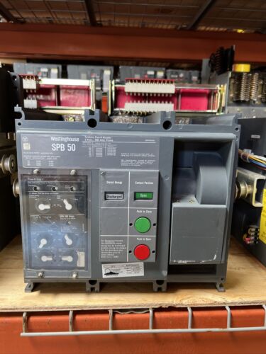 WESTINGHOUSE SPB 50 POW-R-BREAKER 800AMP 600VOLT 3POLE W/600A TRIP