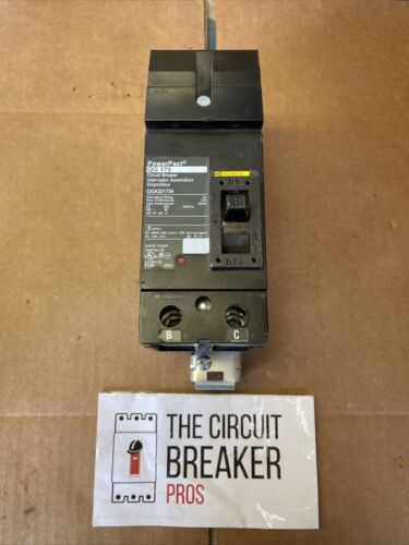 New Square D QGA221754 2p 175a Circuit Breaker 240v@65k B&C Phase Connections