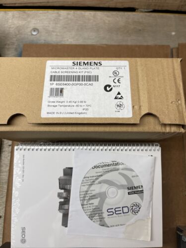 Siemens SED2 VARIABLE FREQUENCY DRIVE SED2-5.5/22X 6SE6436-2UC25-5CA0, 5.5KW 7HP