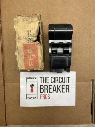 Federal Pacific 100 Amp 2 Pole Type NB Circuit Breaker FPE 120/240VAC Bolt On