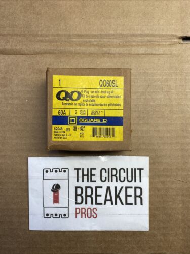 SQUARE D QO60sl 60 AMP SUB FEED BREAKER