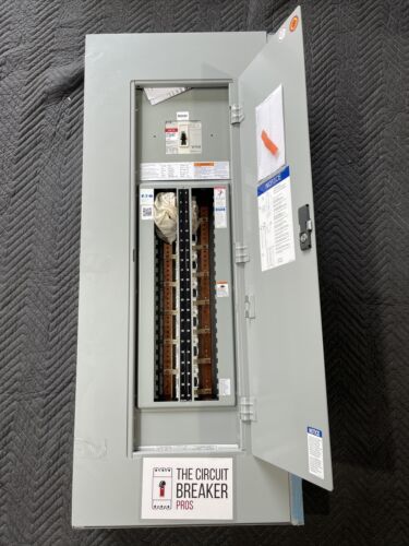 EATON PRL1a 125AMP Panel 208y/120 3p 4w  42 Space Main Breaker Can&door