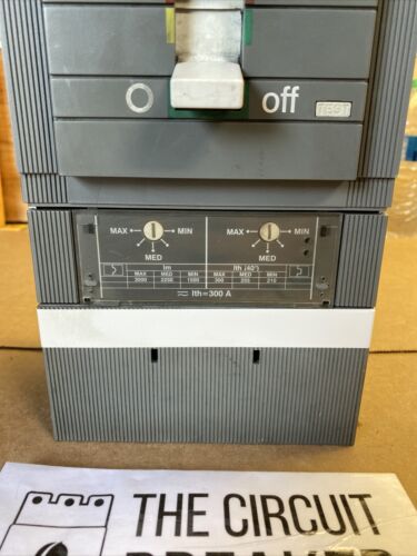 ABB S5N400TW 400A CIRCUIT BREAKER 3P 600V  RECONDITIONED 300amp Trip