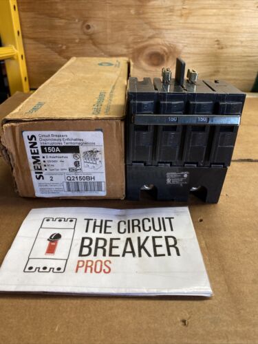 1. New in Box Q2150BH Siemens Circuit Breaker 22kA@240V