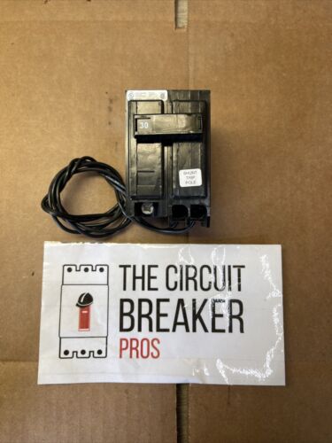 New BAB1030S Molded Case 30A 240V Circuit Breaker 1Pole W Shunt Trip