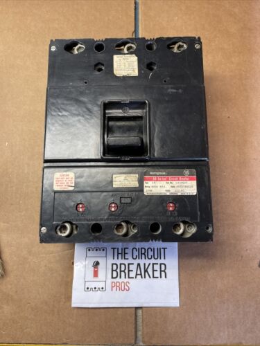 Westinghouse LA3400F, 300 Amp Trip, 600 Volt, 3P, Breaker- RECONDITIONED+WARRNTY