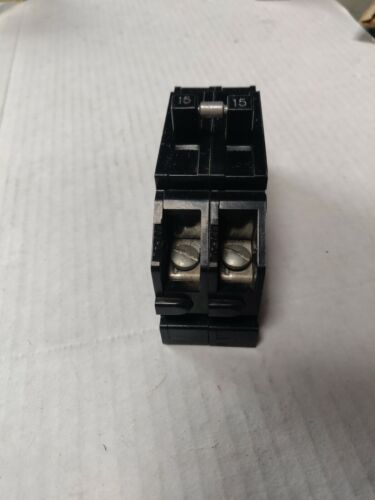 QCAL15 - ZINSCO CIRCUIT BREAKER - 15A / 240V / 2P - USED   QC215   QC15