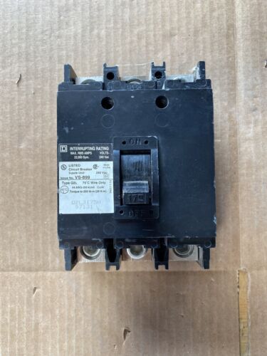 Q2L3175H Feed-Thru Circuit Breaker 175A 240V Q2L Q2 Series Square D Molded Case 