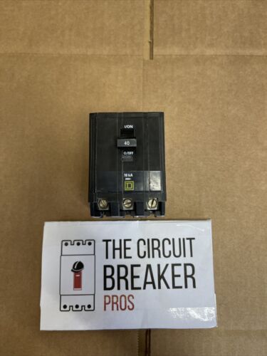 1 NEW QO340 Square D 3pole 40amp 240v Plug-In Circuit Breaker NEW