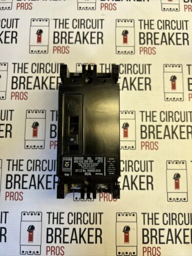 EHB2020 Westinghouse Circuit Breaker 2 Pole 20 Amp 480V (New Surplus