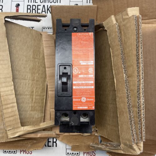 TMQD22100 GE Circuit Breaker 2 Pole 100 Amp 240V New In Box