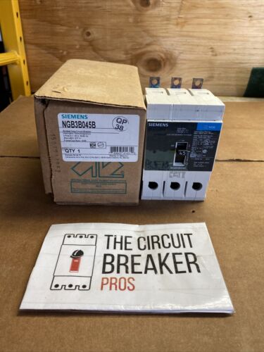 NGB3B045B Molded Case 45V 600V Circuit Breaker 3Pole VL Series NGB Circuit