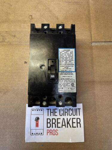 CHH3225H4X Molded Case 225V 240V Circuit Breaker 3Pole New No Box 1yr Wrrnty