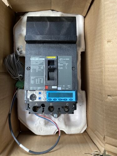 SQUARE D HLA36100U44XEH POWERPACT CIRCUIT BREAKER, HJ-150, 3-POLE, 100A, 600V