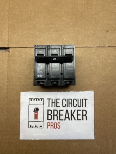 BR320 EATON TYPE C320 3 POLE 20A 240VAC CIRCUIT BREAKER NEW Large Stock WRNTY