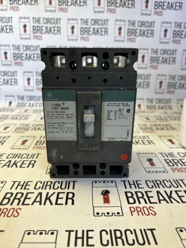 GE THED136020 20 Amp, 600 Volt, 3 Pole, GREEN, Circuit Breaker- WARRANTY
