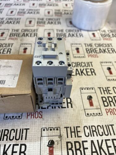 2022 Brand New Allen Bradley 100-C37D10 /C Contactor, 110/120 VAC, 3-P, 37A